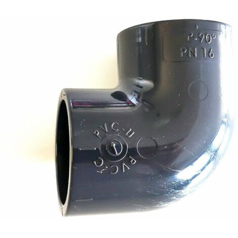 COUDE 90°FF PVC PRES 63