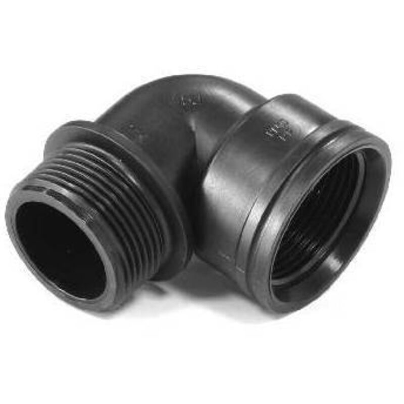 Coude à 90° fileté en pp