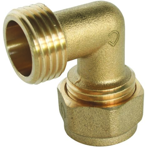 Coude à compression - male 26/34 - PER Ø25
