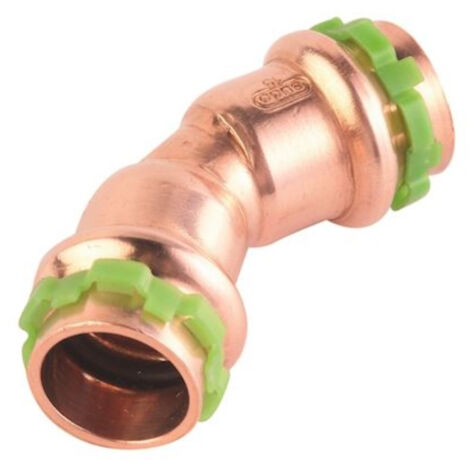 COUDE À SERTIR DOUBLE FEMELLE 45° SUDOPRESS FF 22 AALBERTS - 6670281 AALBERTS IPS