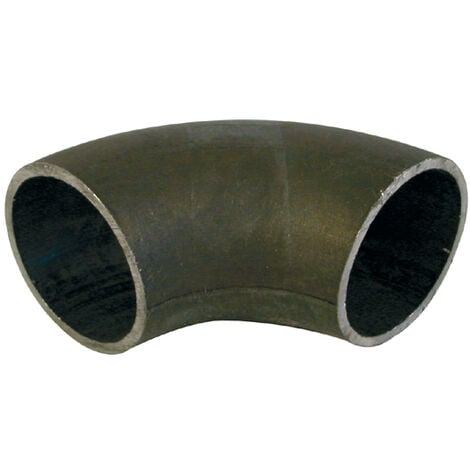 Coude acier noir à souder 3D 90 - Diamètre : 42,4 mm