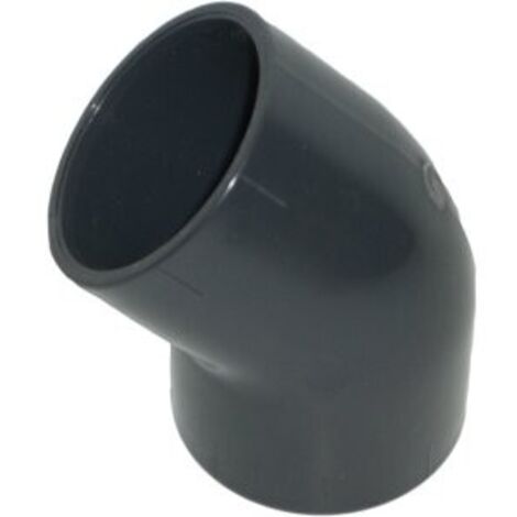 Coude angle 45° Pvc pression diam 125