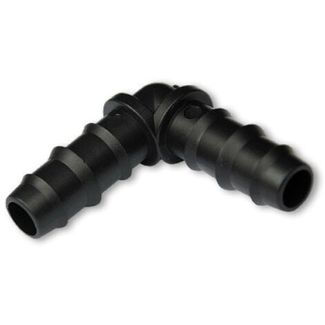 Coude annelé polypropylène pour tuyau Ø 25 mm (Lot de 5)