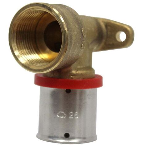Coude applique multicouche à sertir (20/27) 3/4" - Ø26x3,0 - MULTIPEX