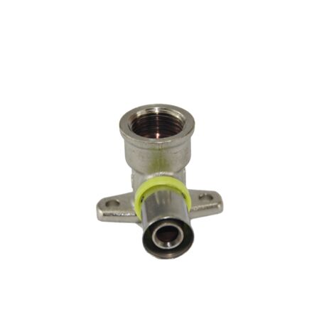 Coude avec base de fixation PRESS - ARCO Dimensions : Ø16mm (2.0) x 1/2" H