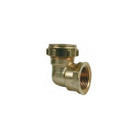 Coude avec filetage cylindrique H Conex Compression - Conex Bänninger Dimensions : Ø18mm x 1/2" x 1/2