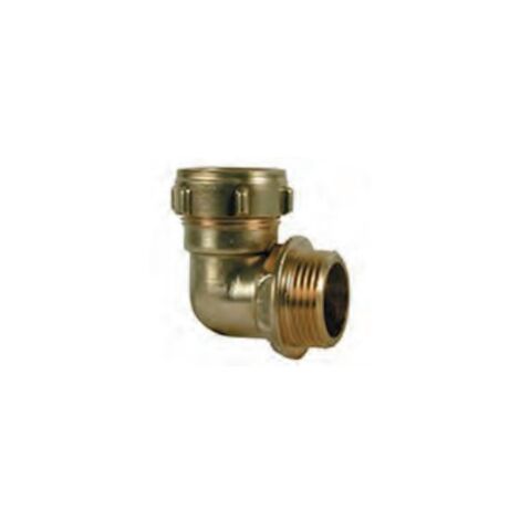 Coude avec filetage cylindrique M Conex Compression - CONEX BÄNNINGER Dimensions : Ø15mm x 1/2" x 1/2