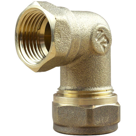 Coude bicone 1/2" (15/21) Femelle - Cuivre Ø18 - Arcanaute