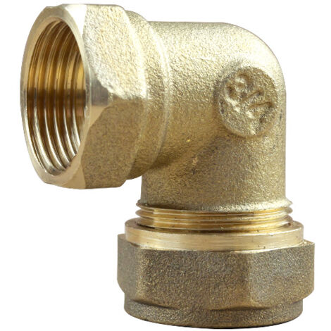 Coude bicone 3/4" (20/27) Femelle - Cuivre Ø22 - Arcanaute