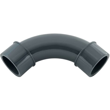 Coude courbe PVC Pression 90°- Femelle/ Femelle à coller . - Diamètre 32 mm - Bois