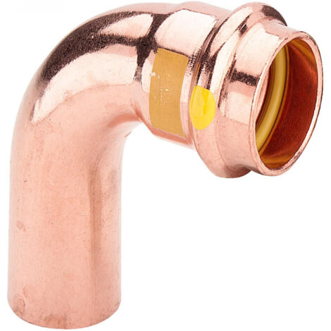 Coude Cu Sert 90° M/f14 Gaz