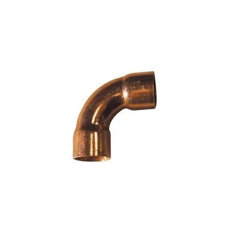 Coude cuivre Grand Rayon 90 degré Femelle Femelle 10 mm