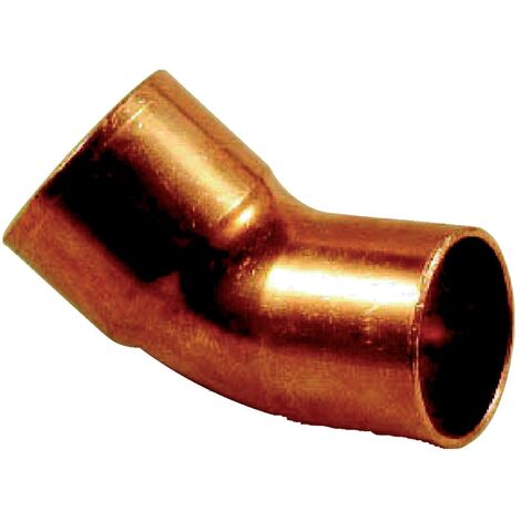 Coude cuivre pression GR 45° MF 40