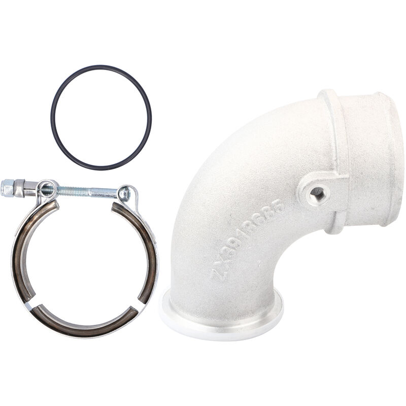 Jeffergarden Coude d'admission Turbo, coude Turbo 90 ° de Haute qualité Durable Bien Fait, pour Atelier de réparation Automobile