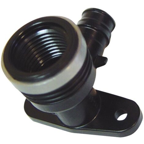 Coude de fixation Smart Aqua Q&E - UPONOR Dimensions : Ø16mm x 1/2" x 1/2