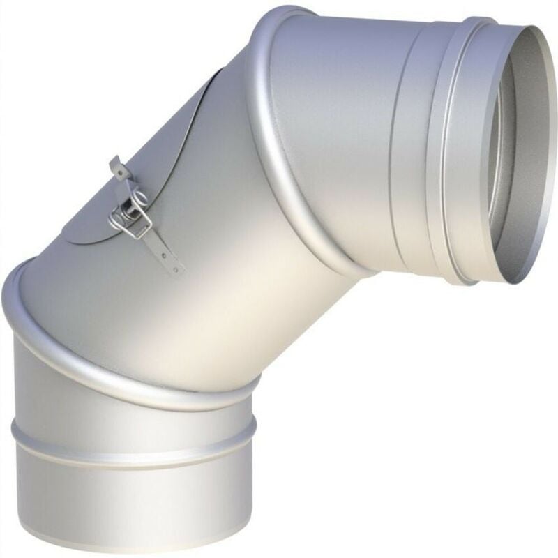 Le Sanitaire - Coude de nettoyage ø 130 mm 0-90°