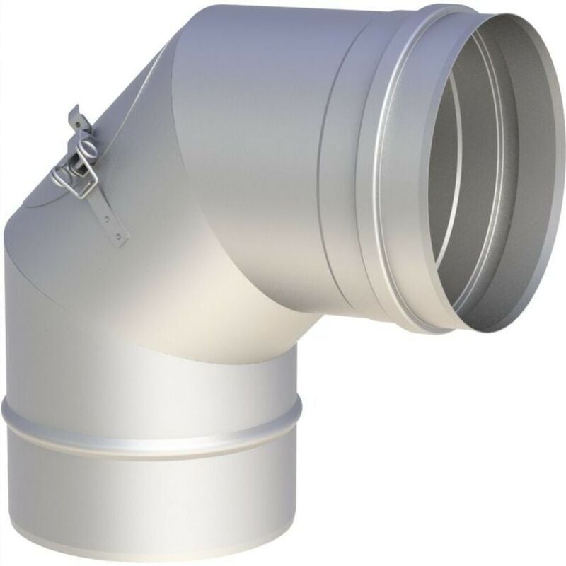 Le Sanitaire - Coude de nettoyage 87° avec porte ø 150 mm