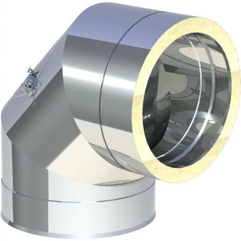 Coude de nettoyage 90° tuyau d'échappement Ø 150 mm