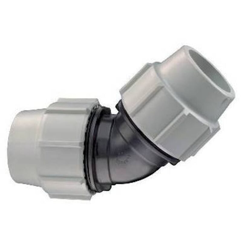 Coude de plasson 45° pour tuyau en polyéthylène