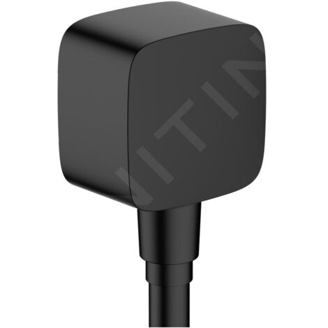 COUDE DE RACCORDEMENT AVEC CLAPET ANTI-RETOUR, NOIR MAT HANSGROHE 26457670