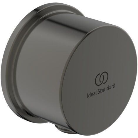 Coude de raccordement mural IDEALRAIN rond G 1/2Z gris magnétique IDEAL STANDARD