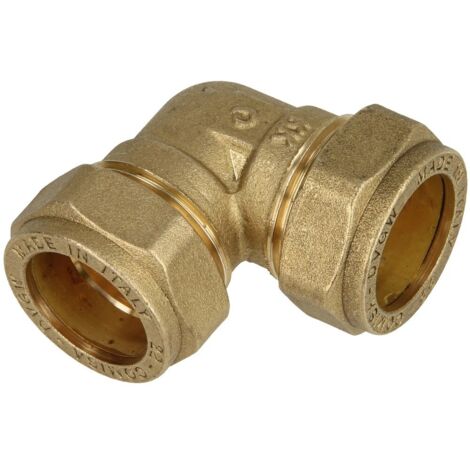 Coude de serrage en laiton diam. 42 mm