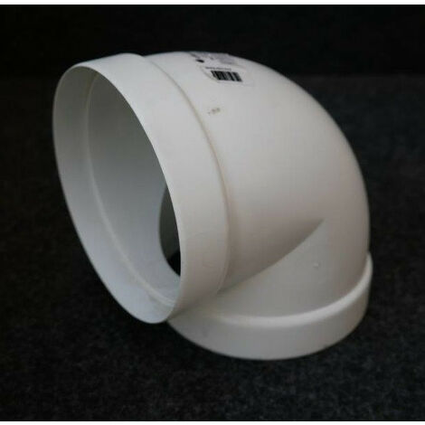 Conduit rigide plastique circ. 125 mm + accessoires