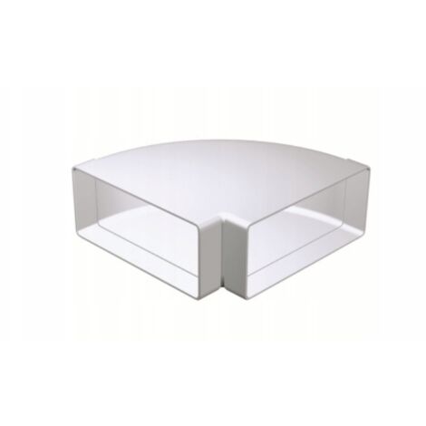COUDE DE VENTILATION HORIZONTAL 90° 204x60 VENTS 550