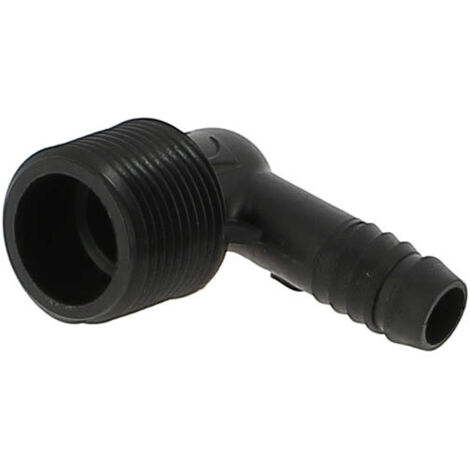 Coude déport SBE cannelé intérieur tube Ø16-Mâle 3/4