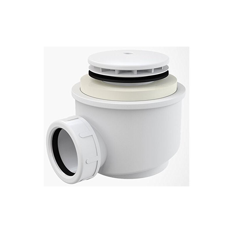 Alcaplast - coude d'évacuation douche bonde d'écoulement dn 50 siphon siphon pour baignoire duschtassse de blanc alcadrain A47B-50