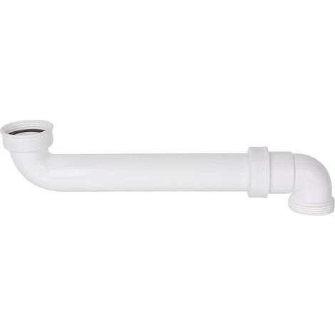 Coude d'évacuation gain de place 1 1/2"