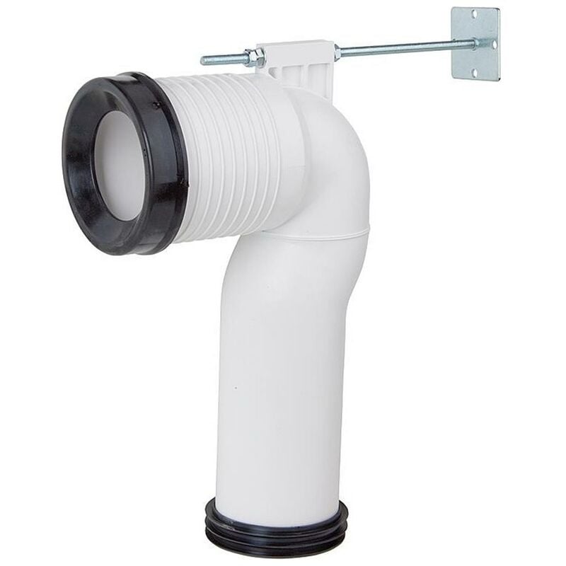 Villeroy&boch - Coude spécial évacuation (70 à 160 mm) - Coude spécial évacuation blanc (70 à 160 mm)