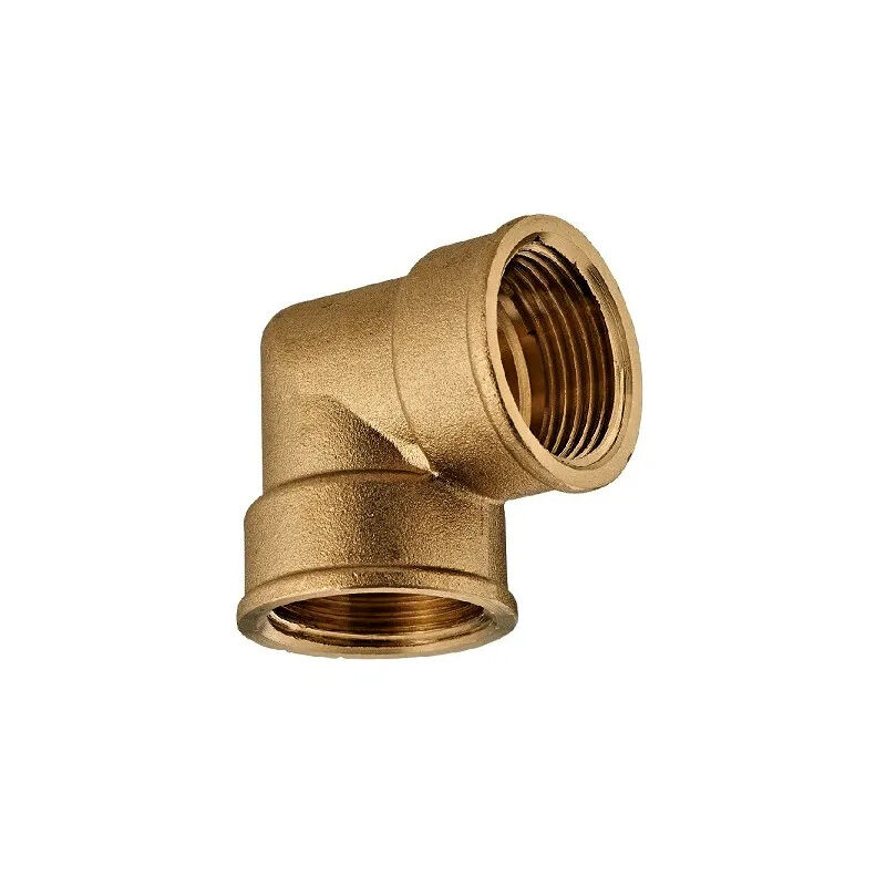 Riquier - Coude laiton double femelle 50X60 (2')