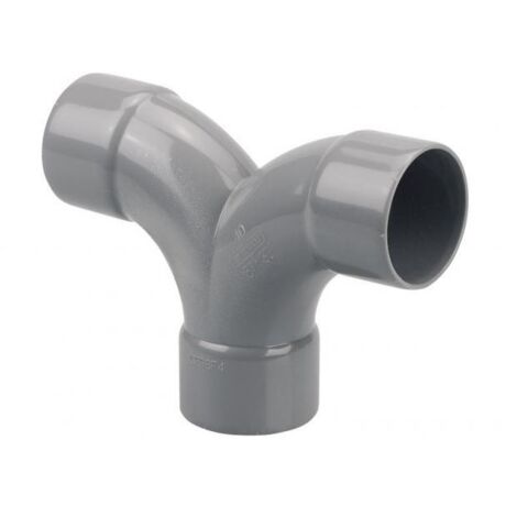 Coude double parallèle Femelle-Femelle 87° D40 - WAVIN - 4005700