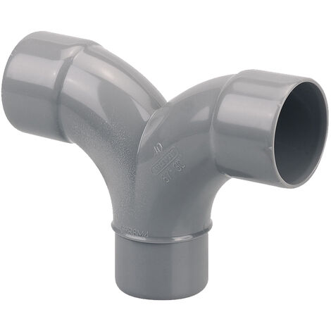 Coude double parallèle Mâle Femelle 87° D40 WAVIN 3025594