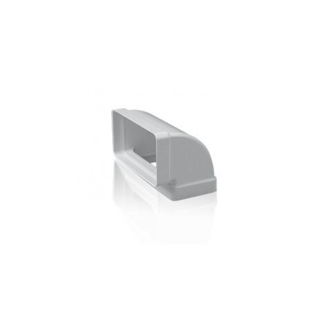 Coude droit vertical 90º - SIBER Dimensions : 220x55 mm