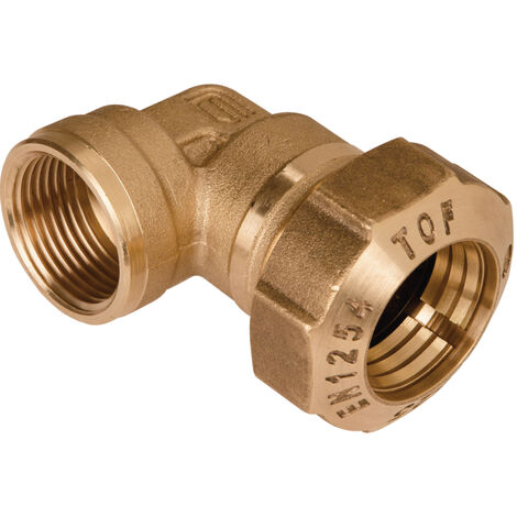 coude - effebi tof push - femelle - pe 25 - 20 x 27 - effebi 10070005pfb
