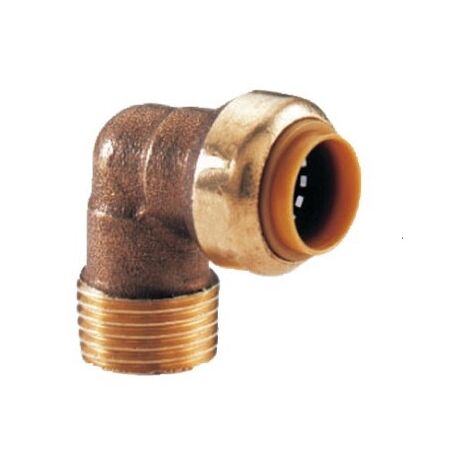 Coude égal 90° TECTITE CLASSIC mâle à visser D14 1/2 - COMAP - T092G1412