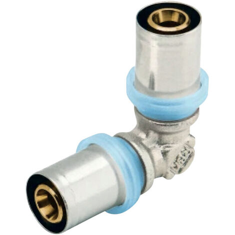 Coude égal à sertir pour tube multicouche Ø 40 - R.B.M. ITALIE