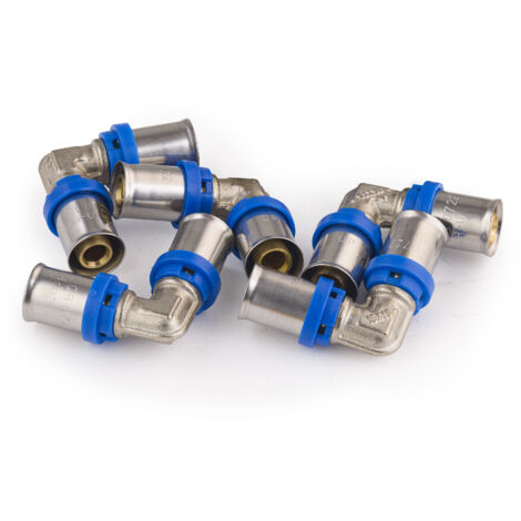 Coude égal à sertir pour tube multicouche NOYON & THIEBAULT Ø16 (x5)
