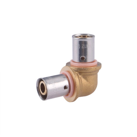 Coude égal à sertir pour tube PER  NOYON & THIEBAULT Ø12