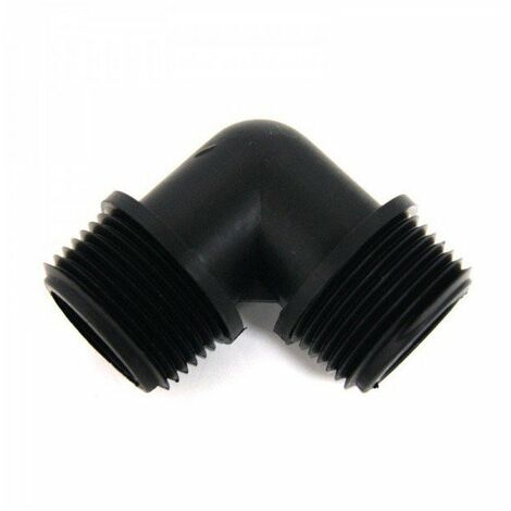 Coude egal polypropylene mâle 20x27