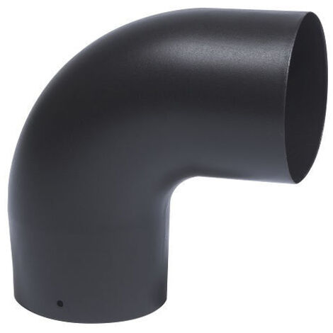Coude émaillé 90° noir mat D150 TOLERIE EMAILLERIE NANTAISE 342421