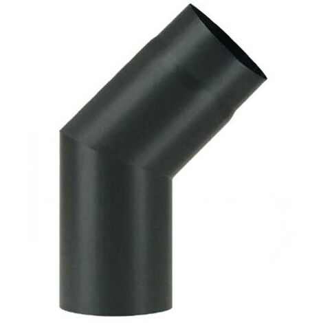 Coude en acier à 45° 12 Noir 2 mm Aeternum Aile