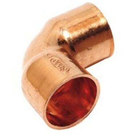 COUDE EN CUIVRE 90 H-H Ø 18 MM 5 PIÈCES - S850152