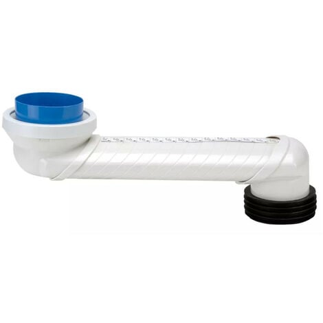 Coude en S Nicoll 709254 KP04 D87mm L475mm pour remplacement wc au sol