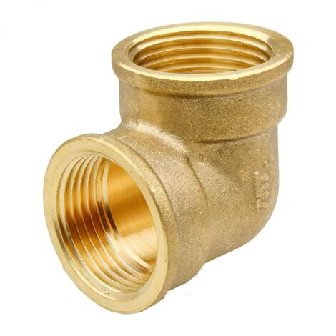 Coude F-f Laiton 1/2"