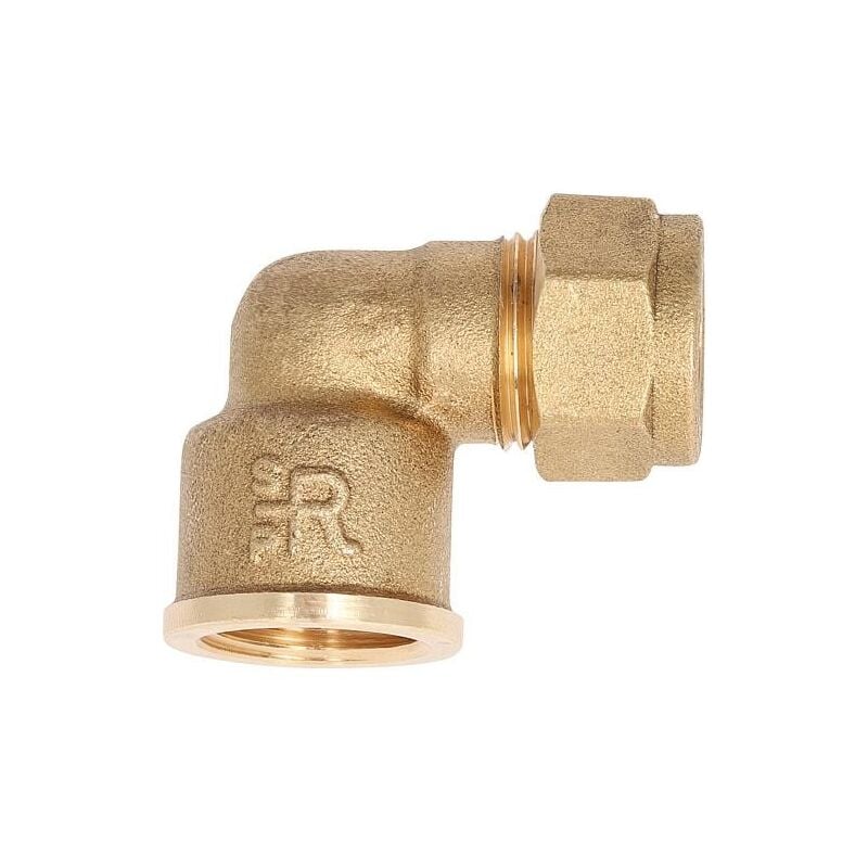 Coude femelle à compression 35mm x DN32 (1 1/4')