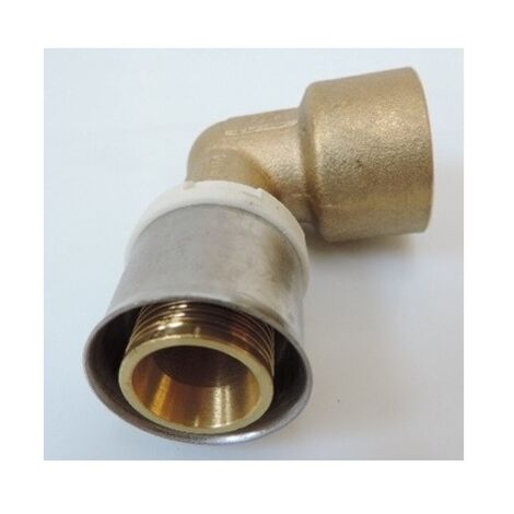Coude femelle a sertir 90° 26x3/4'' pour systeme multicouches Ø 26mm (846.26.793) PB TUB MCRCF426