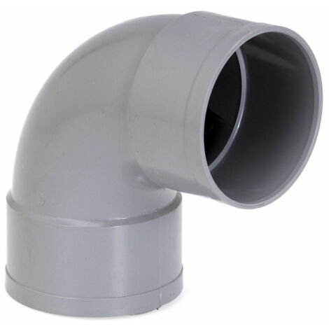 Coude femelle / femelle 87° en pvc, GIRPI, diam. 50 mm